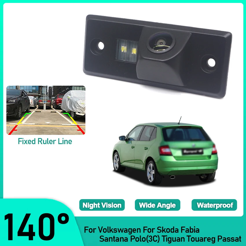 

HD Waterproof Night Vision Car Rear View Reverse Camera For Volkswagen For Skoda Fabia Santana Polo(3C) Tiguan Touareg Passat