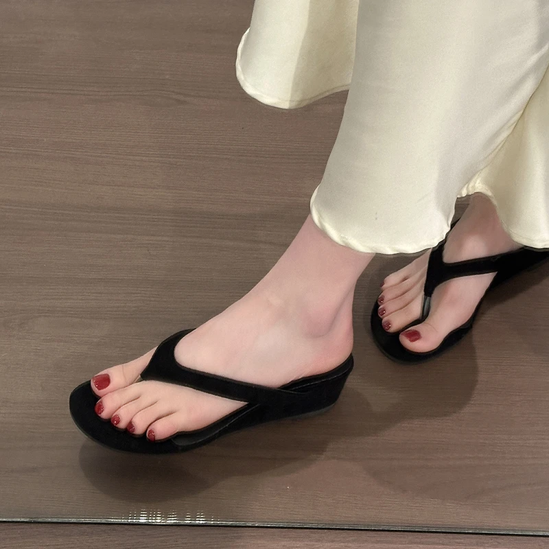 Vintage Summer Fashion Wedges - Vintage Fashion Aesthetic ulasan dan harga
