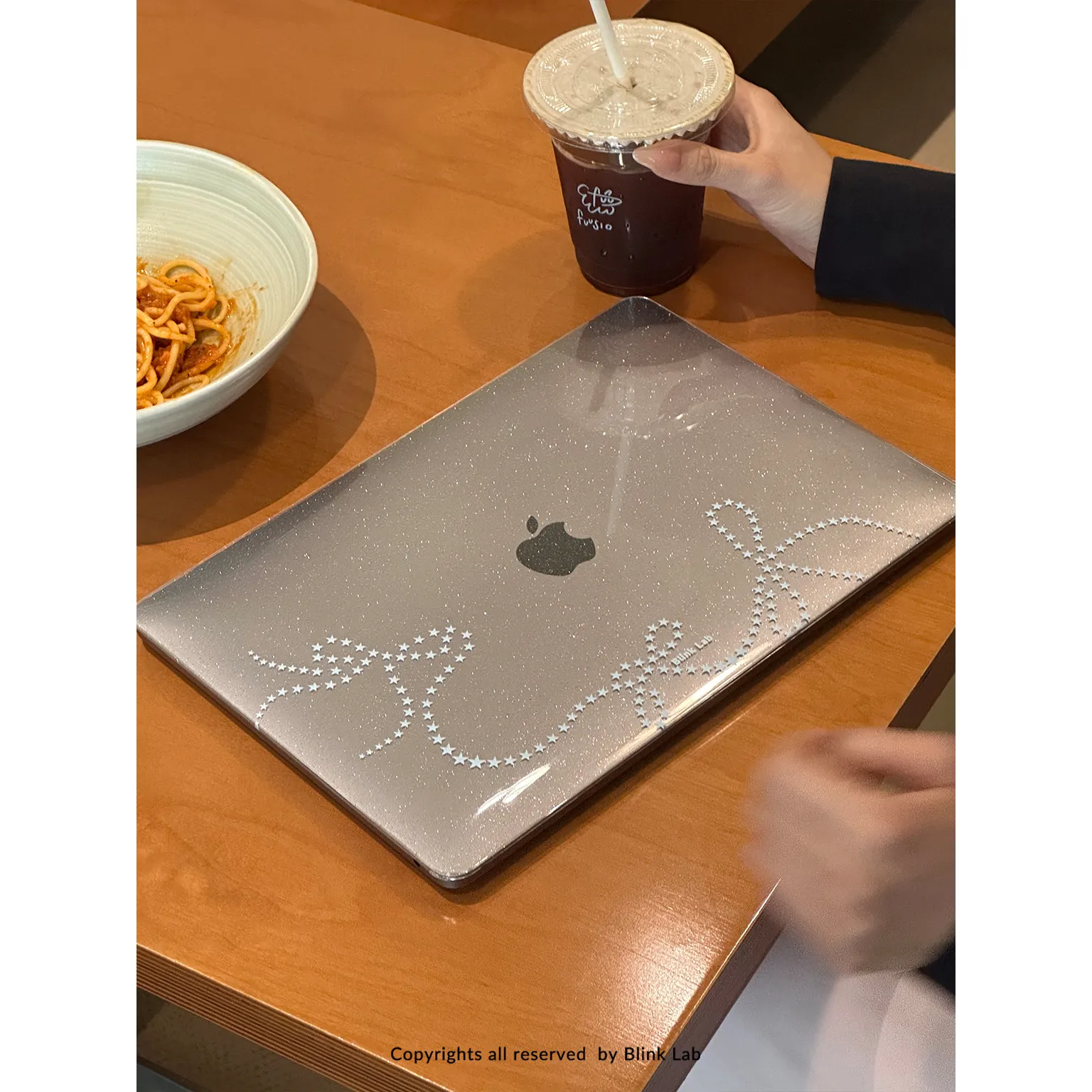 Star  Bow Sparkling Laptop Case For Macbook Neo 2026 A3404 Air 13 15 M4 M5 A3448 Touch Bar ID Pro 14 A3426 Mac 16in A3428 Cover