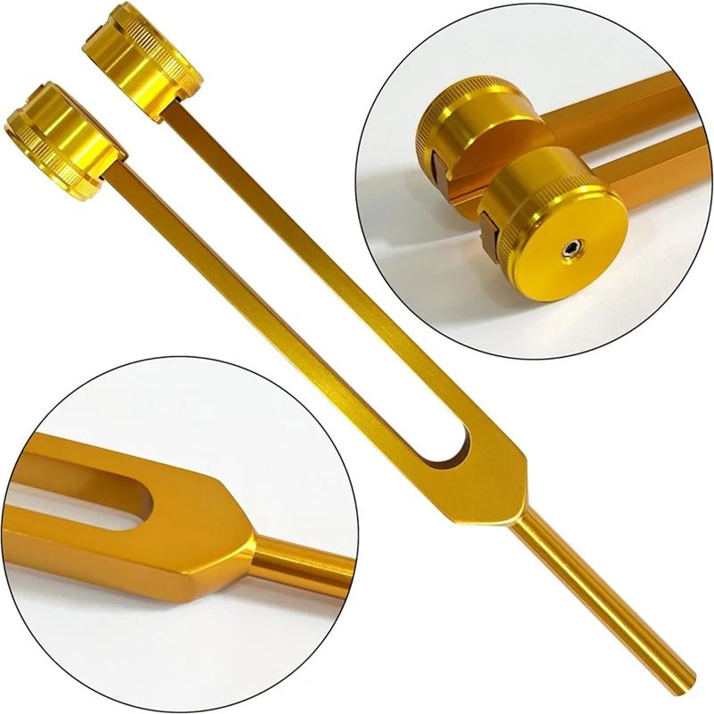 

EYFL-128Hz Tuning Fork Ear Cleaning Tool,128 Hz Tuning Fork Weighted Tuning Forks For Healing Slider Tuning Fork