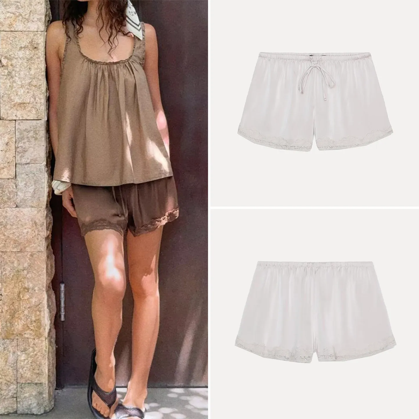 

Модные шорты с кружевной отделкой, женские повседневные брюки со средней талией, качественная ткань, весна 2026, новинка, бренд ZADATA