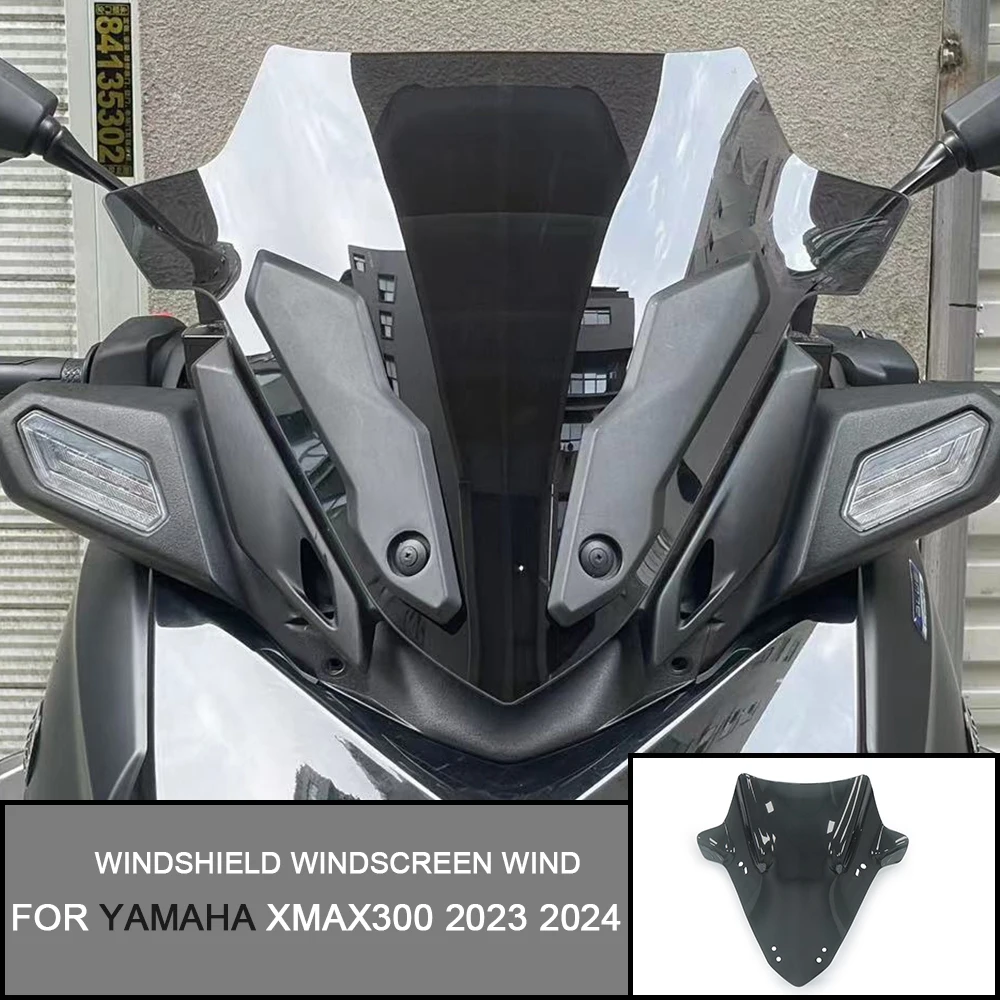 

Competitive 42CM For Yamaha X-MAX300 XMAX300 2023 2024 Windscreen Windshield Wind Deflector Shield Screen Visor Glass Motorbike