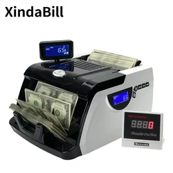 UV MG IR Multi Currency Fake Note Detection Cash Money Detector Counting Machines Bill Banknote Counters