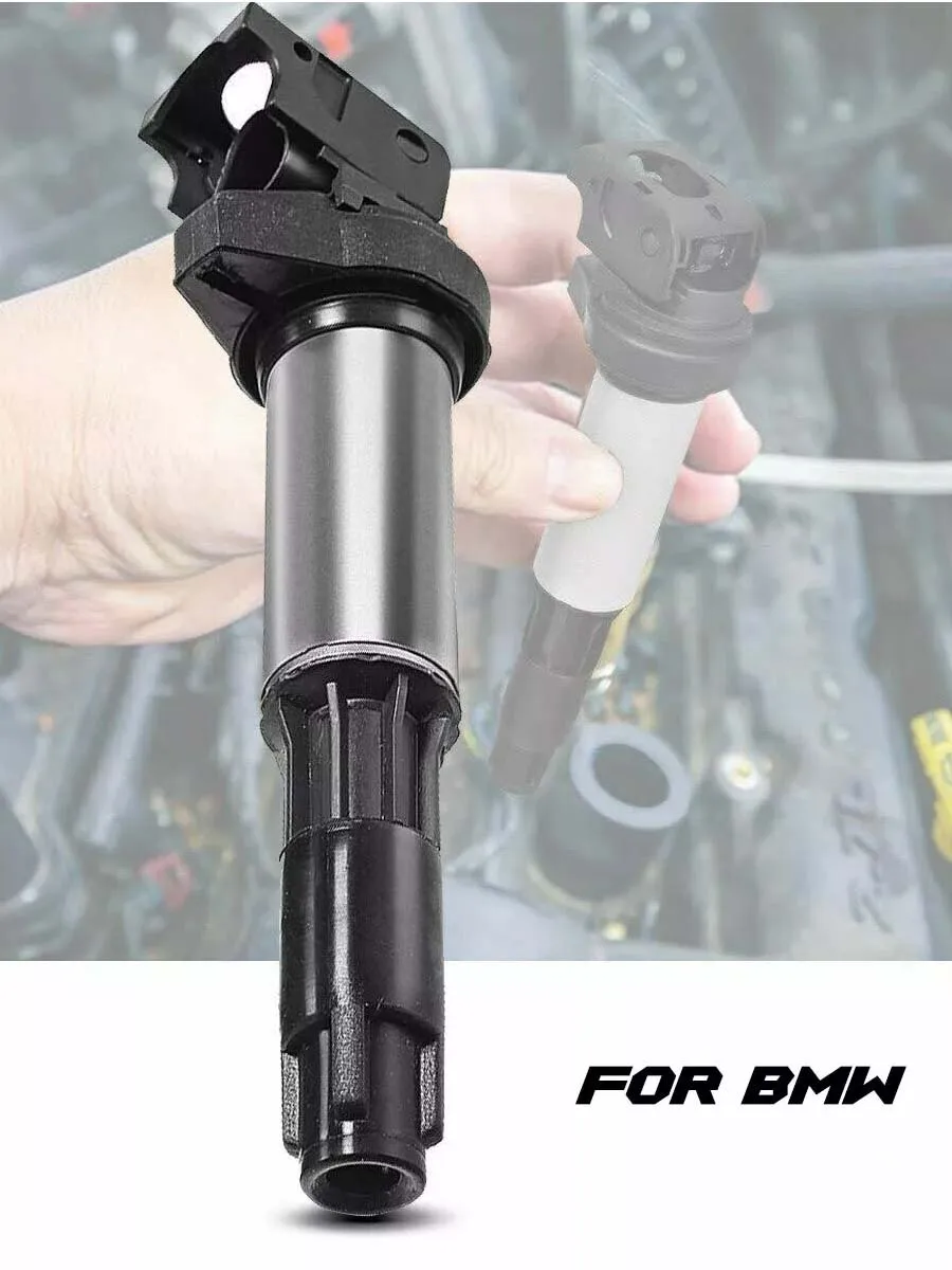 

2/6X Ignition Coil UF522 UF515 For BMW E46 E87 E90 330Ci 335i 525i X3 X5 12131712219 12131712223 12137551260 78056251 5C1476