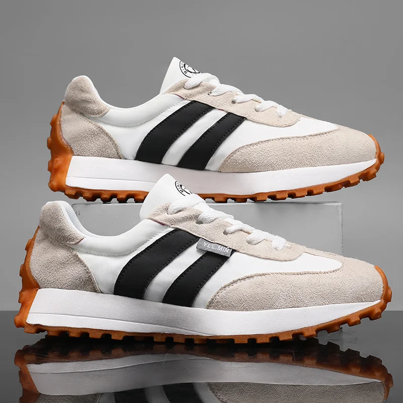 2026 New Casual Shoes Spring Autumn Breathable Comfortable Vintage Sneakers Fashion Lace Up Outdoor Non Slip Running Shoes view 6