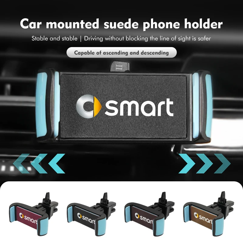 Car Phone Support Adjuster Mobile Phone Holder Accessories For Smart 452 454 Roadster Coupe Crossblade Cabrio City-Coupe