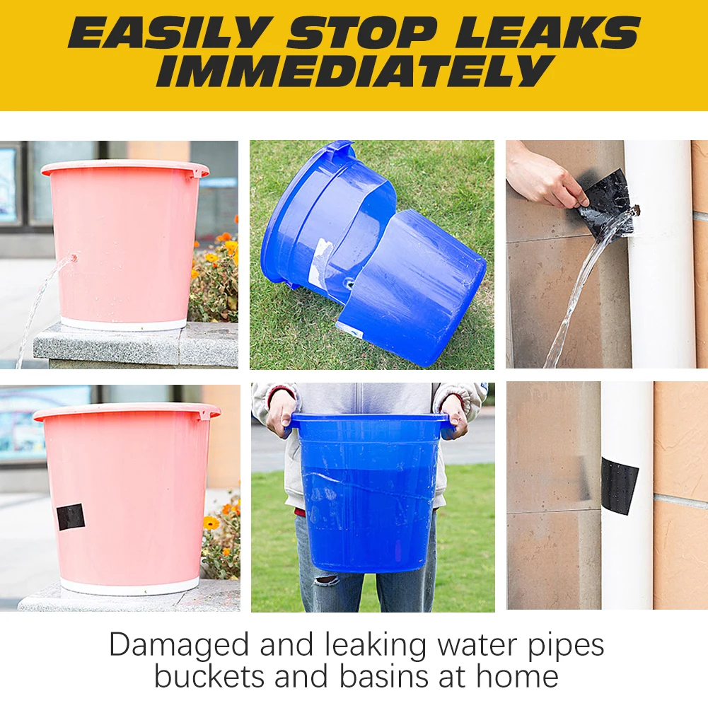 Super Strong Fiber Waterproof Tape Stop Leaks Seal Repair Tape Performance Self Fix Tape sticker Adhesive Insulating Duct Tape