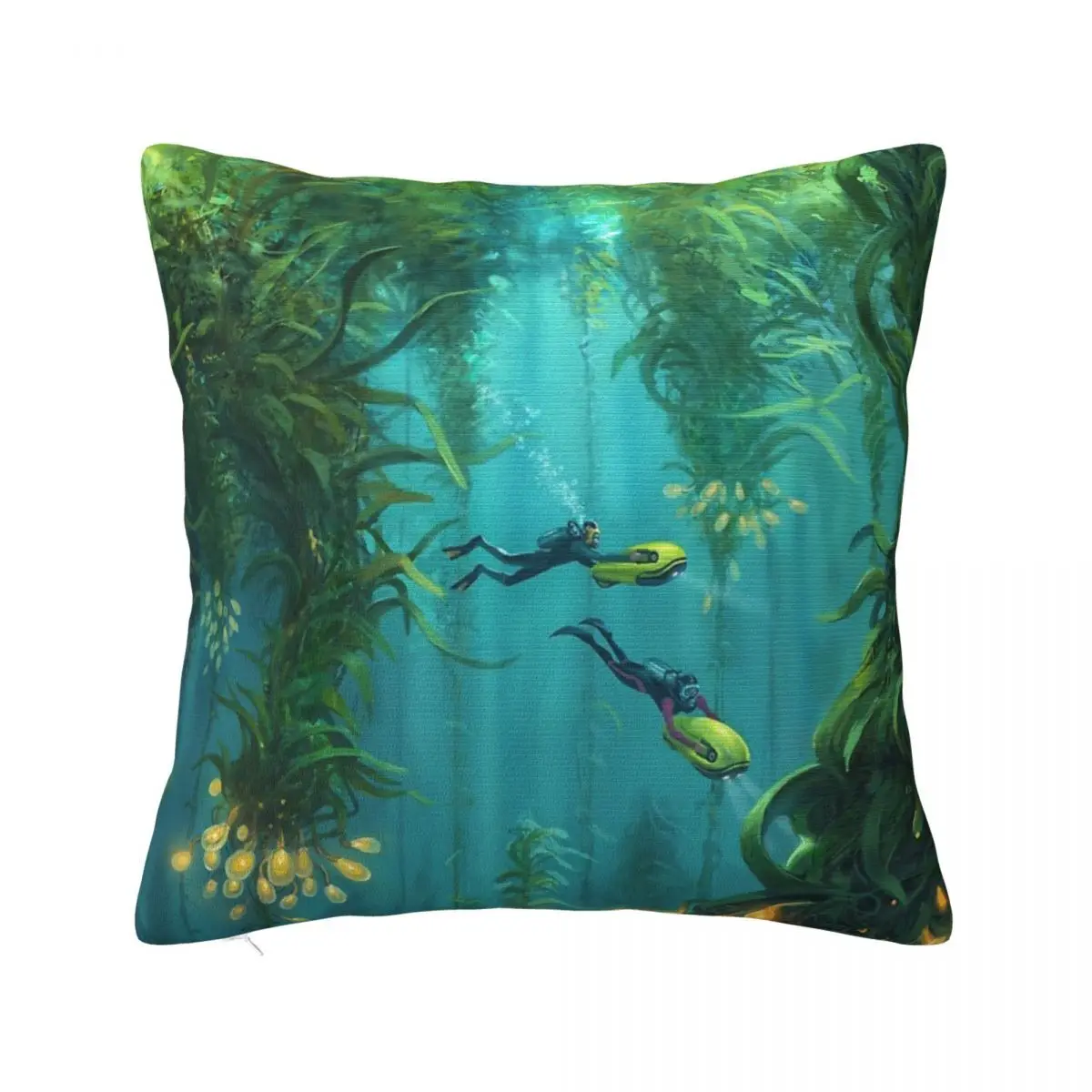 Exploring The Kelp Forest Pillowcase Pillows For Sofa Home And Decoration Pillow Case Pillow Cover