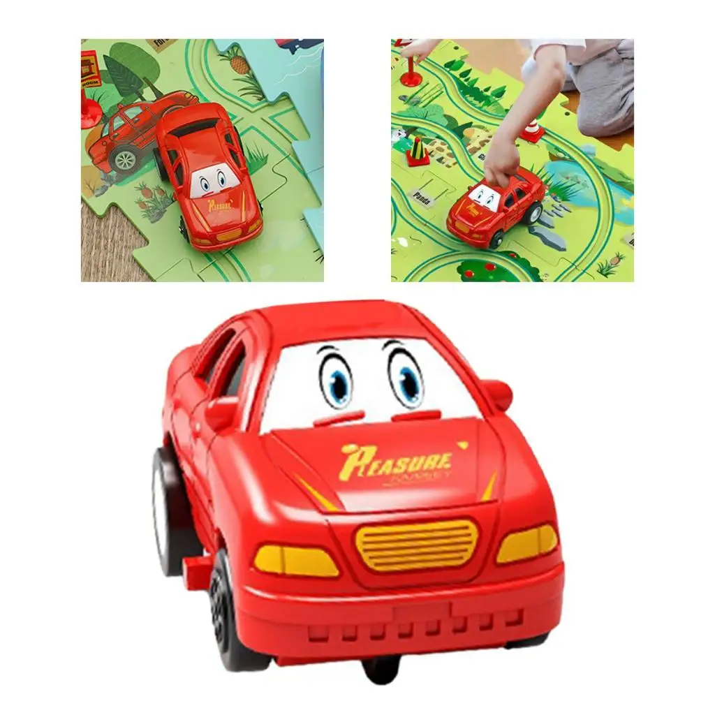 أطفال سباق السيارات المسار بناء لعبة لغز مجلس لعبة تعليمية فتحة السكك الحديدية لعب للأطفال 3 4 سنوات من العمر هدية عيد ميلاد #4