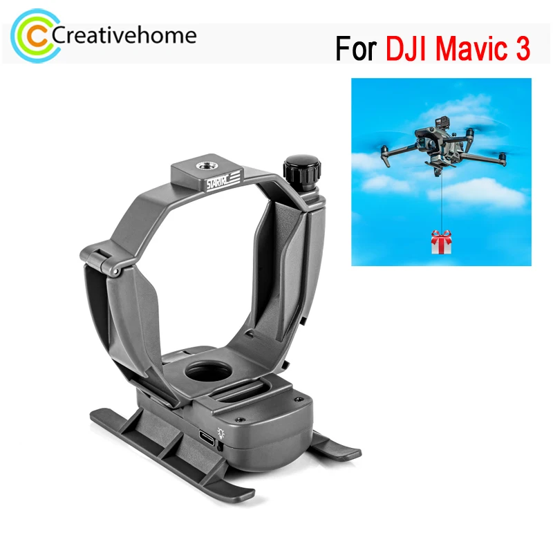 STARTRC Air-Dropping System For DJI Mavic 3 Drone Thrower Body Expansion Bracket with Down-view Light