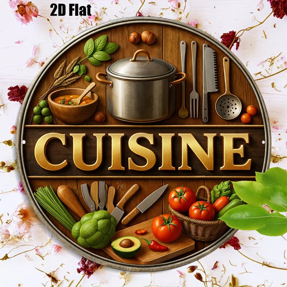 Vintage Mutfak Dekoru 8x8in Yu - Home Cooking Cafe incelemesi ve fiyatı