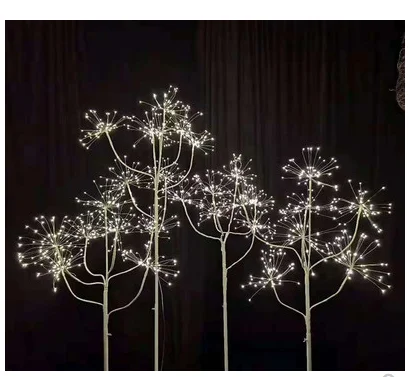 New dandelion luminescent fireworks tree road lead money lifting stage wedding scene layout decoration supplies