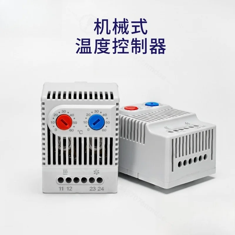 Mechanical Thermostat, Intelligent Temperature Controller Heating & Cooling Thermoregulator for Air Conditioner Heat Dissipation