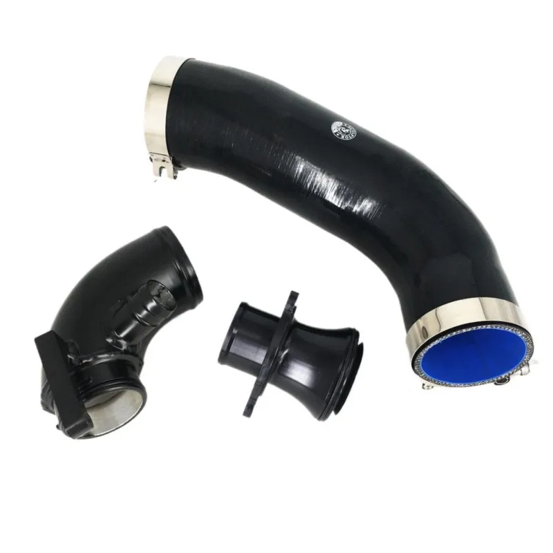 Silicone Intake Hose Pipe Turbo Inlet Elbow Muffler Delete For VW Golf MK7 R Audi 2015+ V8 MK3 A3 S3 TT ea888 3gen engine K8-274