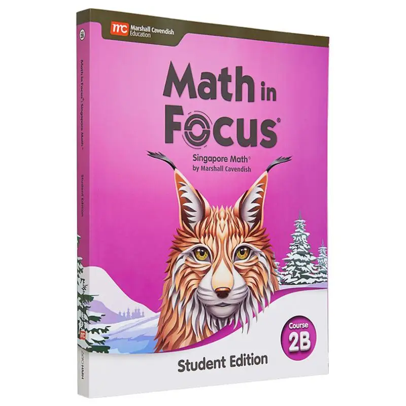 الرياضيات في التركيز الصف 7 كتاب الطالب المجلد B هوتون ميفلين هاركورت هوتون ميفلين هاركورت 9780358101925 كتاب #1