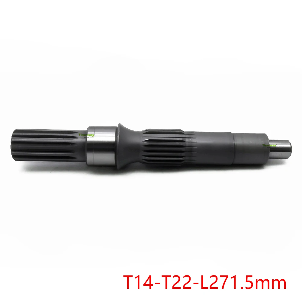 SAUER Hydraulic Piston Pump Repair Part PV21 T14 Drive Shaft High-Quality Pump Components for Industrial Equipment