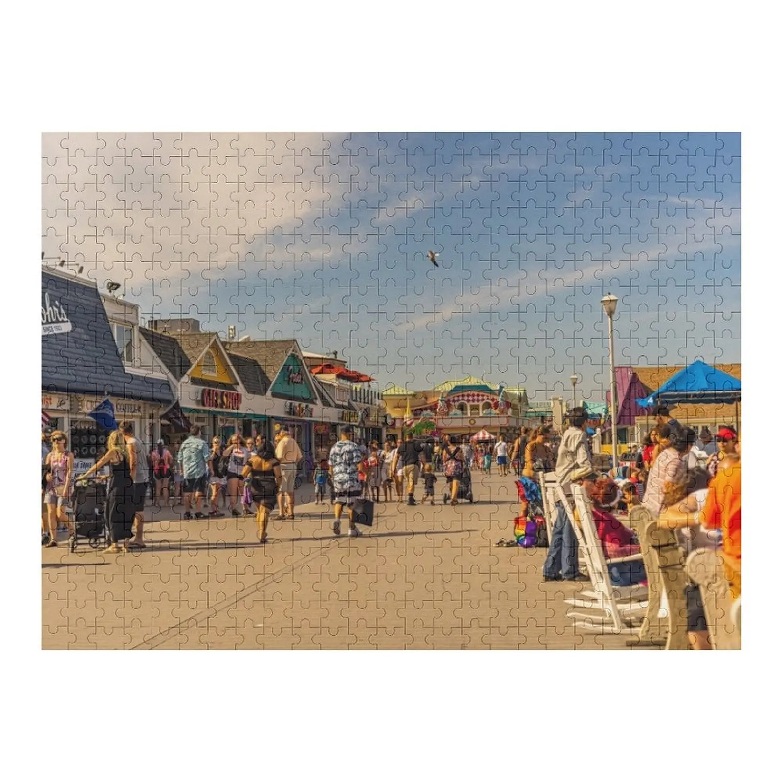 

Jenkinson's Boardwalk Jigsaw Puzzle Diorama Accessories Custom Name Child Toy Custom Jigsaw Puzzle