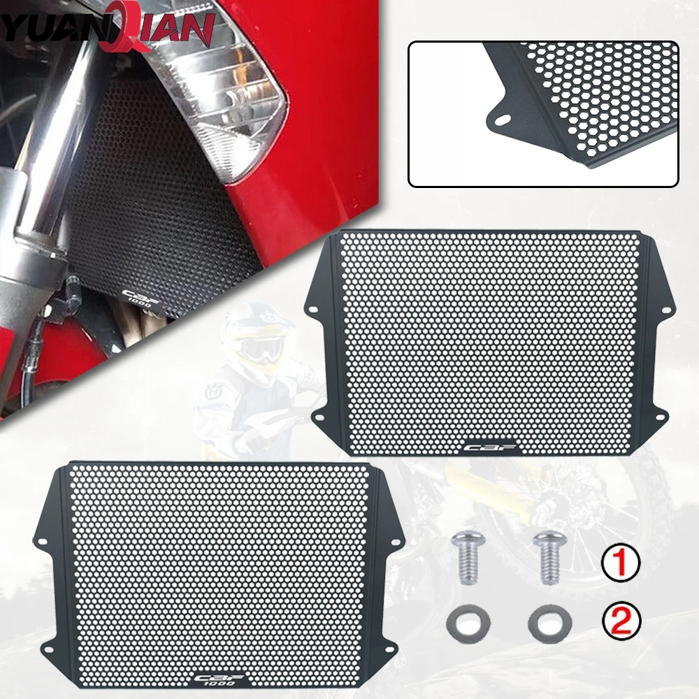 

CBF1000 Motorcycle CNC For Honda CBF1000 CBF 1000 FA 2011 2012 2013 Aluminum Accessories Radiator Grille Guard Cover Protector