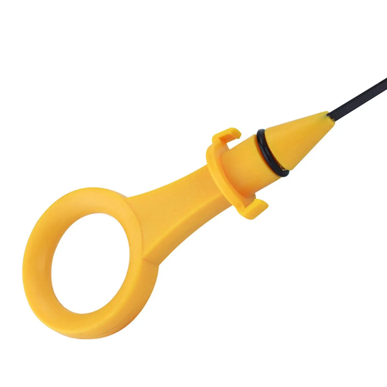 Engine Oil Level Indicator Dipstick 06J115611F Oil Level Gauge Tool with Yellow Handle for Audi C7 B8 Q5 Professional