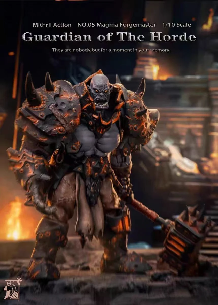 

【Original】TYCTOYS Guardian of The Horde Mithril Action No.05 Magma Forgemaster 1/10 Action Figure Model Toy