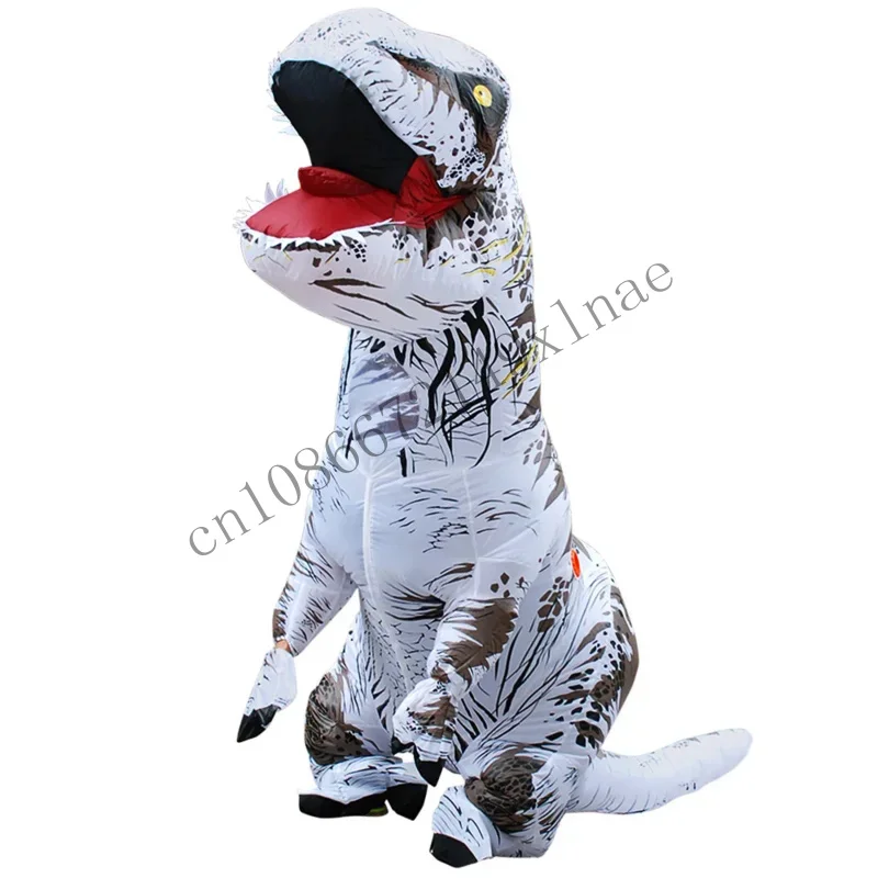 هالوين التميمة T-ريكس ديناصور نفخ زي عروسة كارتون الدعائم الغريبة للكبار طفل تأثيري عيد الميلاد مضحك الدعاوى