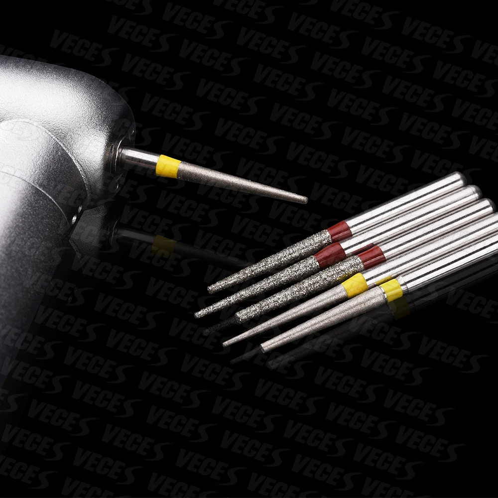 TF Type FG 1.6mm Dental Diamond Burs Drill High Speed Handpieces Grit Burs for Teeth Preparation Dental TF Series Endodontic