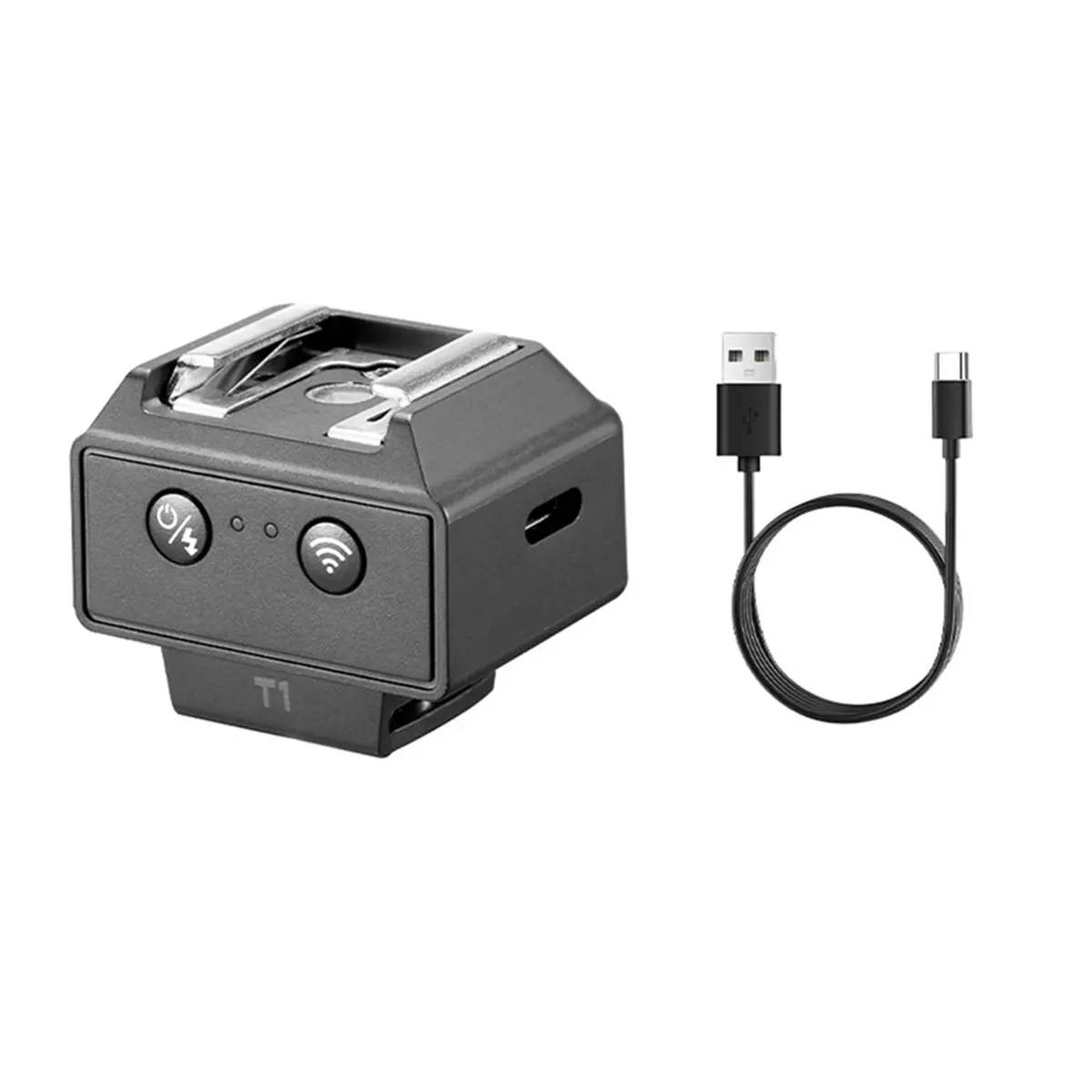 AT33 T1 Mini Flash Trigger Transceiver 50m 2.4GHz Wireless Flash Hot Shoe Trigger for Sony ZV1 Nikon Z30 Leica Q3