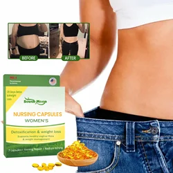 Detox Slimming Capsules Firming Abdomen Fat Burning Itching Stopper Cleansing Body Toxins Anti Cellulite Body Shaping Capsule