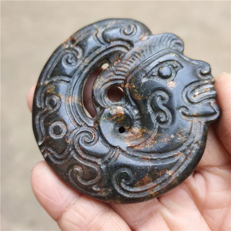 골동품 기타 골동품 공예품, 다리미 돌 사람들 홍산 문화 장식품, 도매 공급