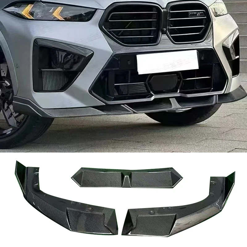 

High Quality Carbon Fiber LD Style Front Bumper Lip for X5M F95 LCI 2024+
