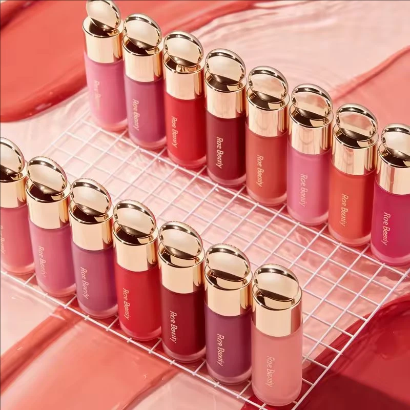 Luxury Rare Beauty Liquid Blush Lipstick Blush Eye Cheek Blusher Waterproof Mositure Face Contour Shadow Liquid Lip Gloss Makeup