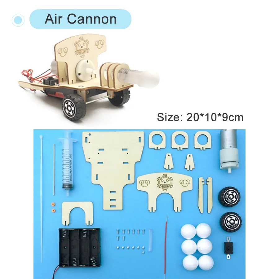 DIY Physical Model Science Experiment Educational Toy Handmade Small Production Assembly Craft Technology Project for School Kid