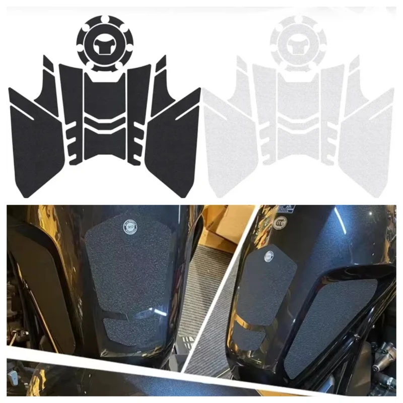 Motorcycle Fuel Tank Pad Protector Adhesive Sticker Knee Pad for NX 500 nx500 NX400 nx400 2023 2024