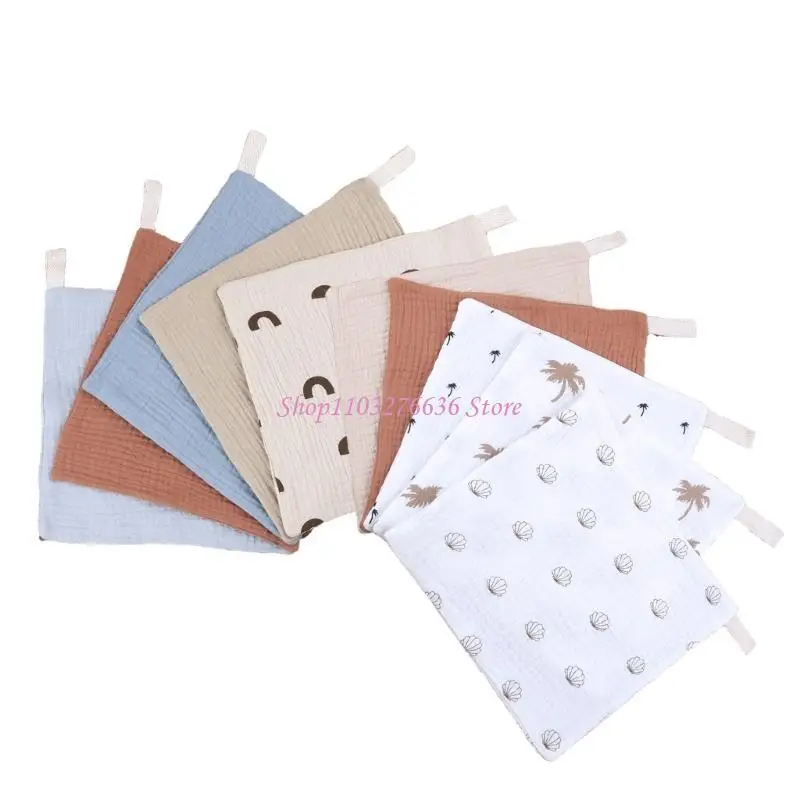 

R6FD 10PCS CONSTERGARTEN WASHS CLOUND BABY FACECLOTH Хлопко