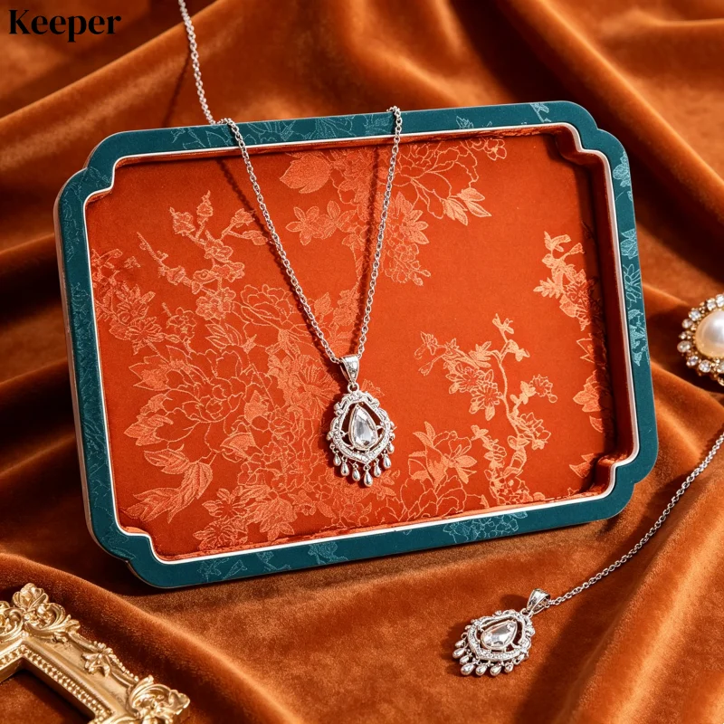 Vintage Chinese Jadeite Appraisal Tray, Jewelry Display & Storage Plate, High-End Photography Prop for Boutique Counter