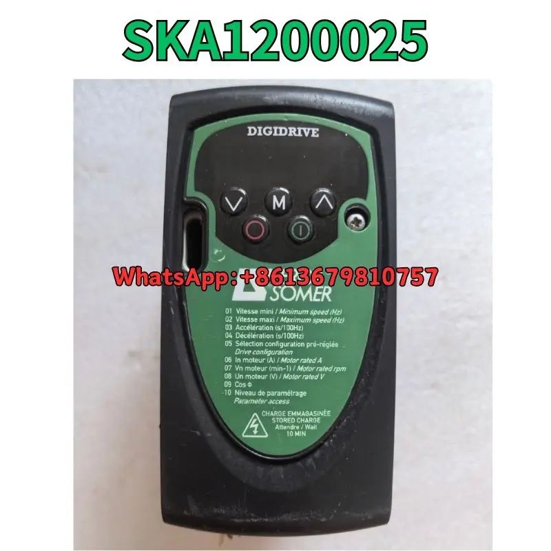 

USED Frequency converter SKA1200025 0.25kw Fast Shipping