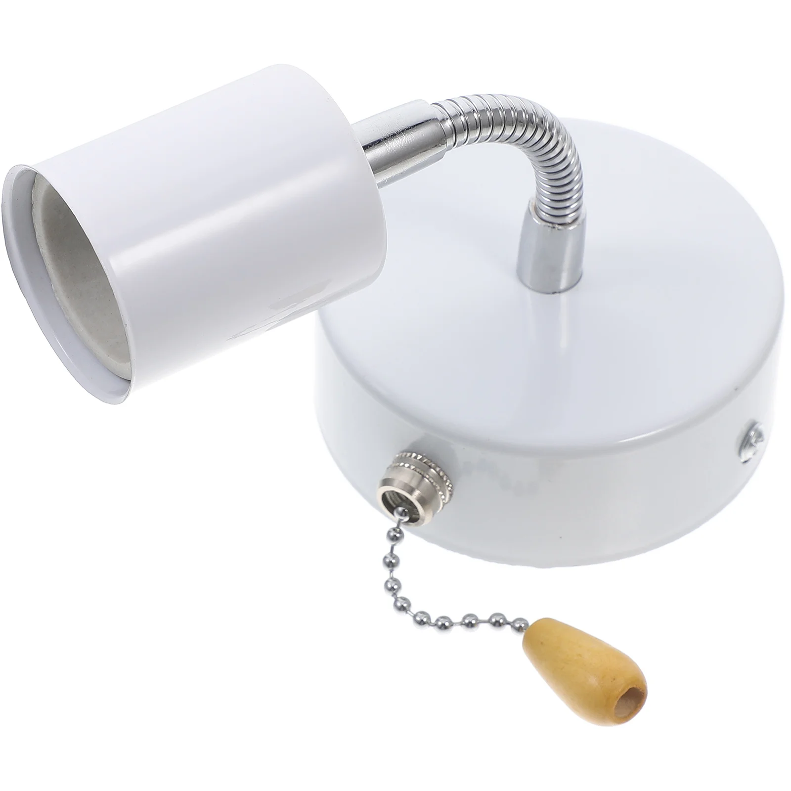 

1Set Wall Light Bulb Socket Alloy Sturdy Wall Lamp Socket Easy Install Lamp Holder Converter for Home Restaurant Shop Lighting