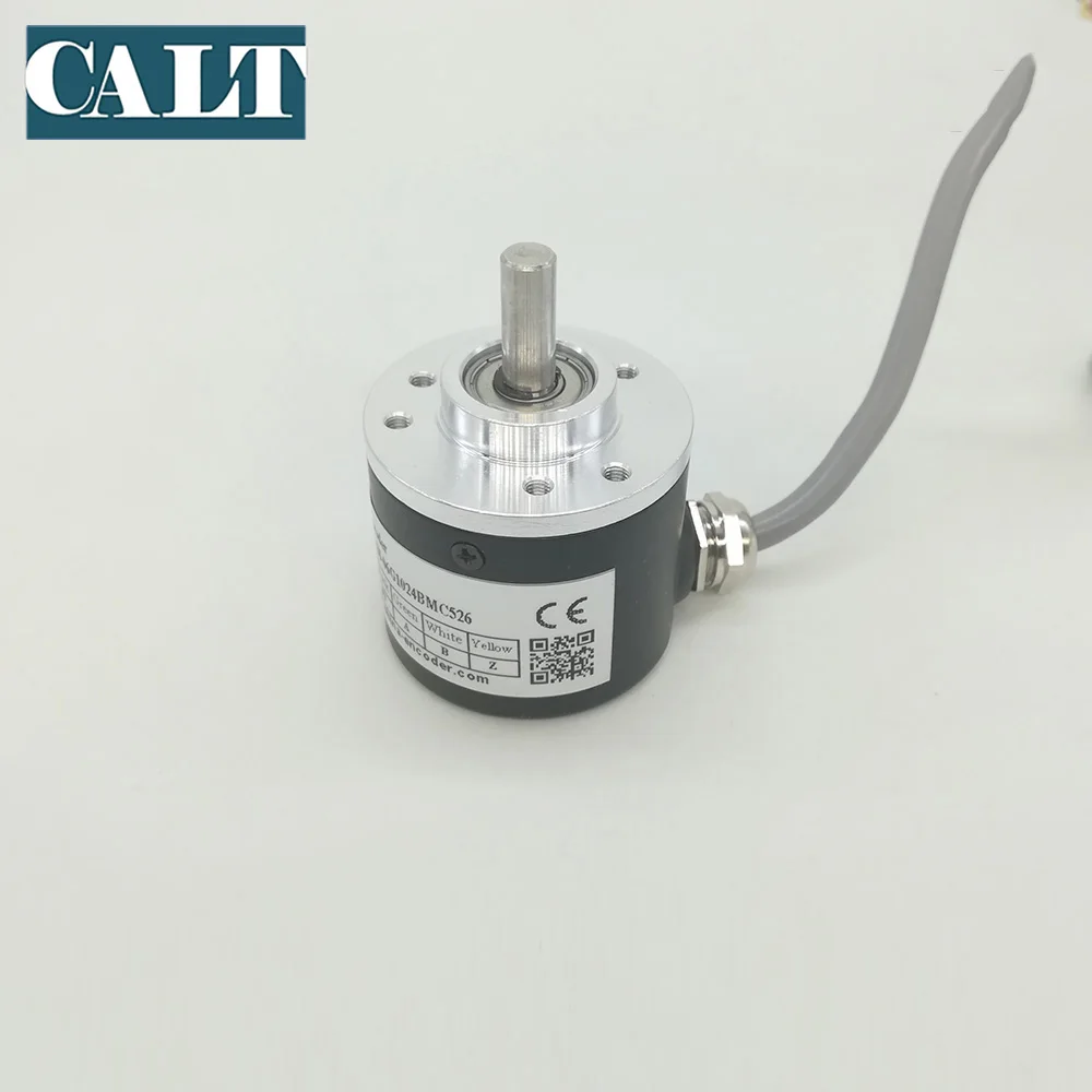 100 Pulse ABZ Phase Incremental Rotary Encoder Push Pull Output GHS38-06G100BMP526 For Speed