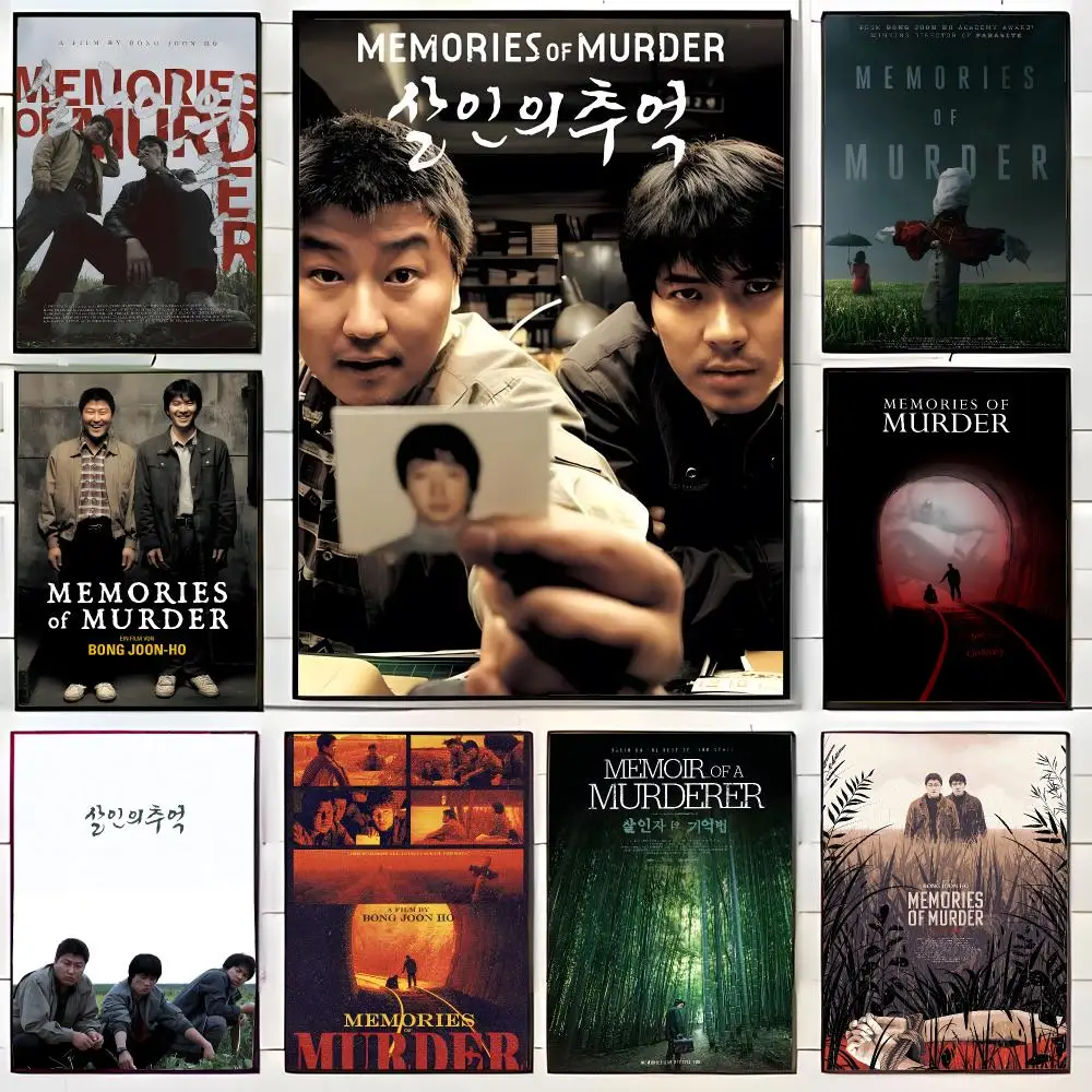 Crime Movie M-Memories of Murder Poster Wall Art Print Decorative Mural Home Decor Gift Unframed