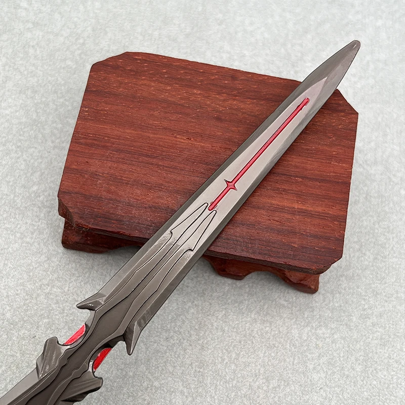 22 cm Final Fantasy 16 Spiel Replik Flammenzunge Schwert Metall Waffe Modell Sammlerstück Desktop Dekorationen 1:6 Action Figur Zubehör Spielzeug Geschenk Dropshipping Großhandel Heißer Verkauf Geschenke Neue Ankunft G – Detail 6
