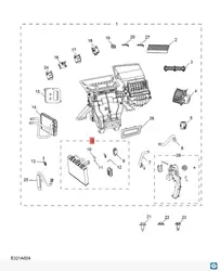 1kit Evaporator ac ASSY. for Chinese SAIC ROEWE RX5 MG GS engine Auto car motor parts 10170424