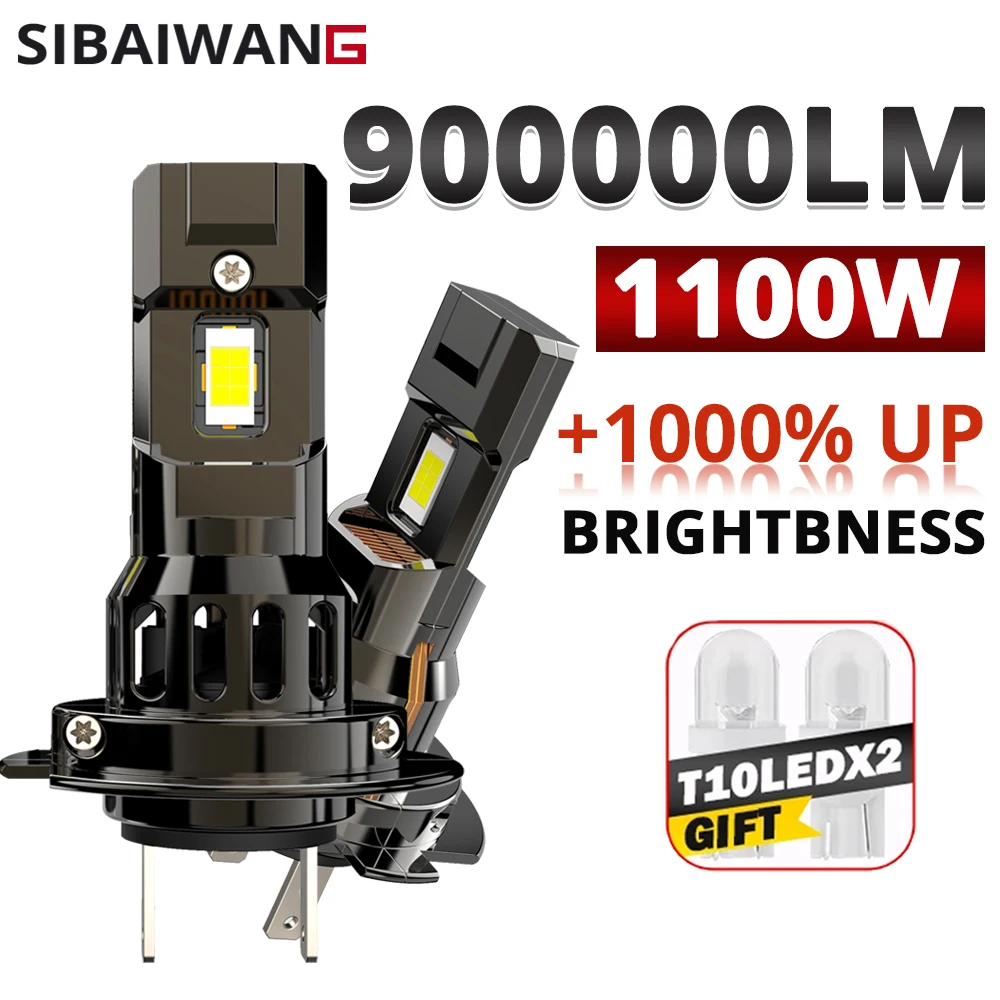 

H7 H4 Led Headlights H3 9005 HB3 CANBUS LED Bulb High Low Beam Headlamp 6000K Spotlight Turbo Light for Car Plug And Play 12V