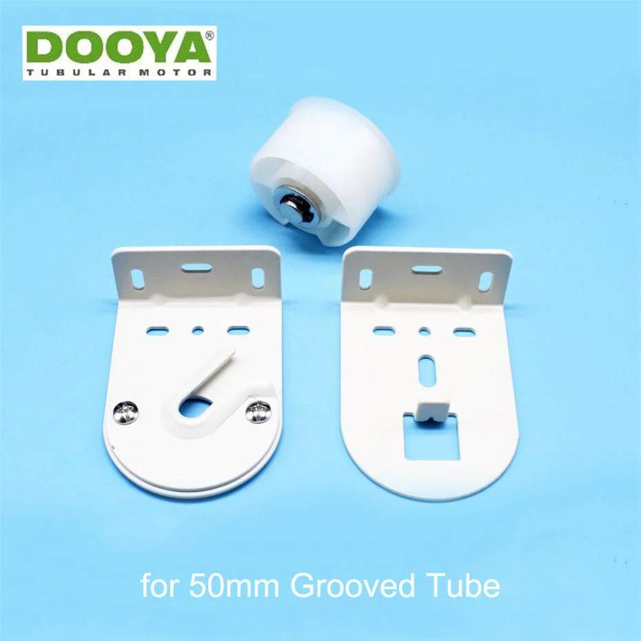 Dooya Grooved Tube of Diameter 50mm for Tuya wifi Zigbee/Dooya/A-OK Tubular Motor of Dia. 35mm,Brackets/Connector Optional