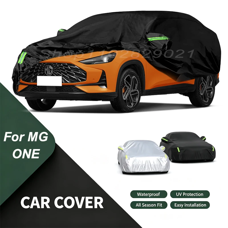 Car Cover For MG ONE Waterproof Dustproof Outdoor Protection, UV Snow Sun Resistant Auto Exterior Cover Car Sunshade