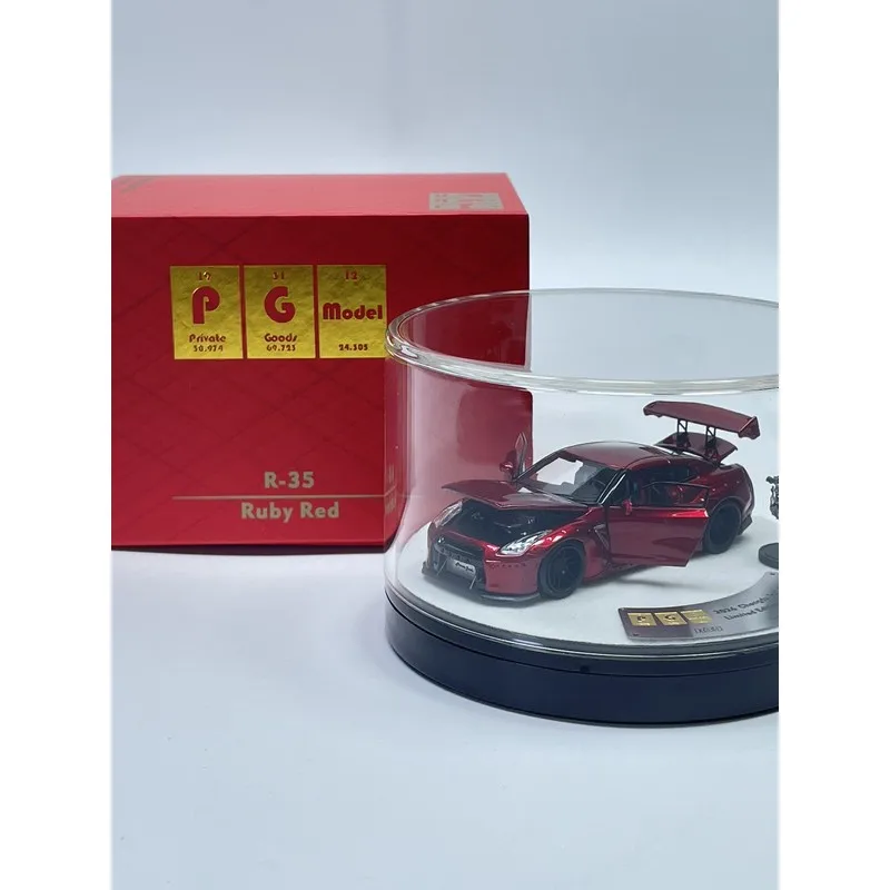 PGM Exclusive to the Chengdu Exhibition LB R35 RWB 930 Alloy Fully-Opened Realistic Car Model Collectible Ornament