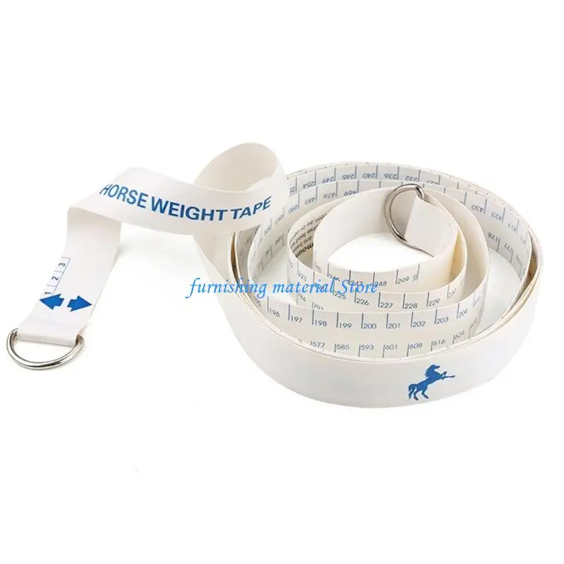 

Y5GD Veterinary Grade 2.5m Measuring Tape For Horses Featuring Weight Conversion Chart