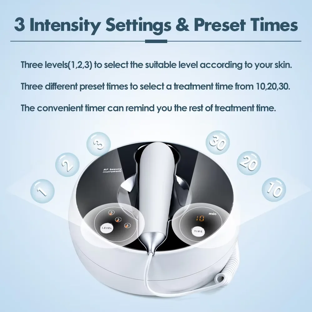 Portable RF Radio Frequency Home Beauty Device Intelligent Temperature Control for Facial Lifting Firming Skin Face Lift