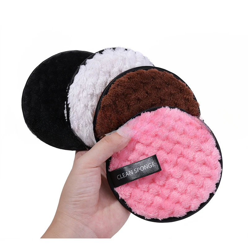 Make-Up Remover Pads Herbruikbare Gezichtsdoekjes Make-Up Doekjes Wasbare Wattenschijfjes Gezichtsverzorging Puff Tool