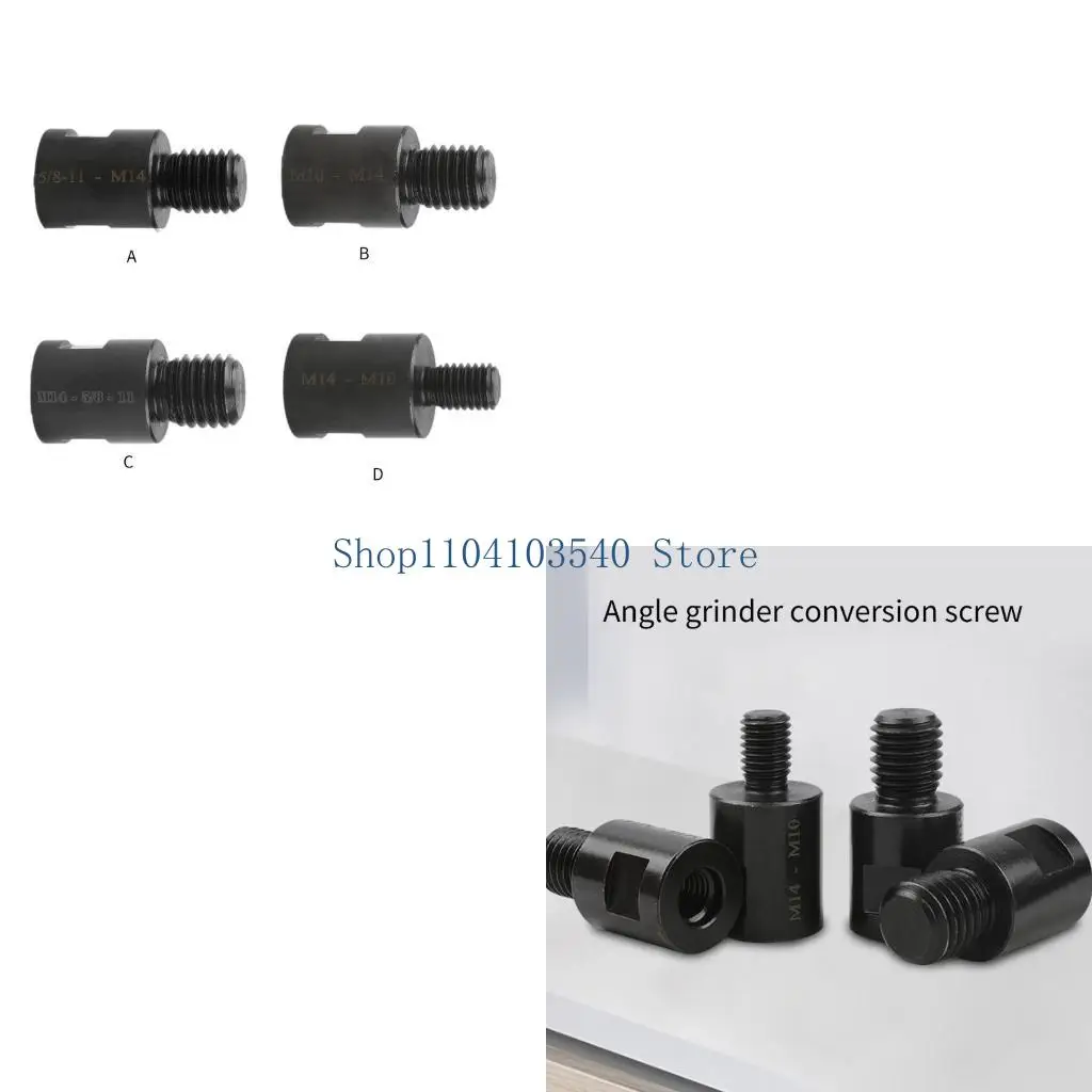 

02DC Grinder Attachment M14 Male Thread to 10 Female Thread Adapter Perfect for Various Grindings Polishing Tasks Project