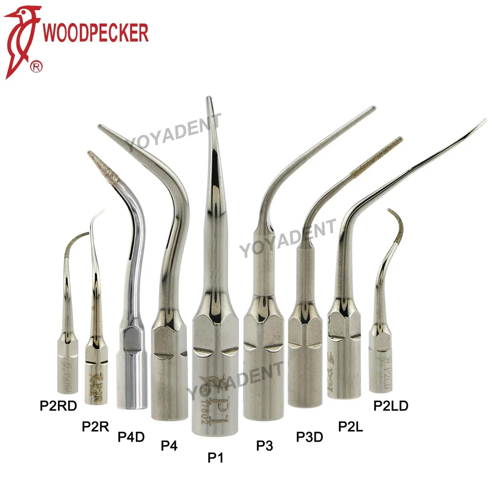 Woodpecker Escaler Ultrasónico Piezoeléctrico Dental con LED HW-5L, Puntas de Escalado Compatibles con UDS EMS, Herramientas Dentales 2